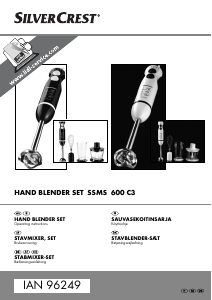 Brugsanvisning SilverCrest IAN 96249 Stavblender