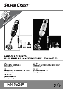 Manual SilverCrest IAN 96249 Varinha mágica