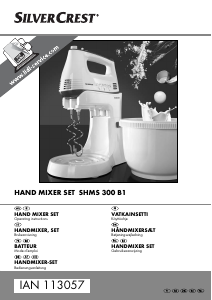 Handleiding SilverCrest IAN 113057 Handmixer