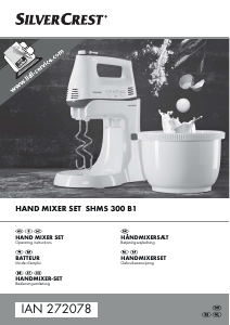 Handleiding SilverCrest IAN 272078 Handmixer