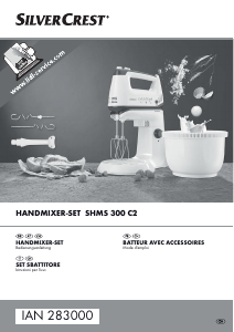 Manuale SilverCrest IAN 283000 Sbattitore