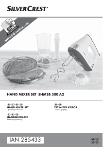 Handleiding SilverCrest IAN 285433 Handmixer