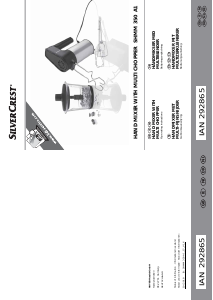 Brugsanvisning SilverCrest IAN 292865 Håndmixer