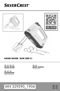 Handleiding SilverCrest IAN 329290 Handmixer