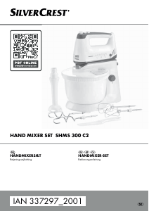 Brugsanvisning SilverCrest IAN 337297 Håndmixer