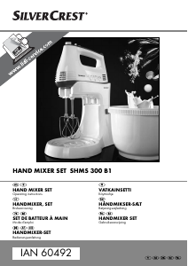 Handleiding SilverCrest IAN 60492 Handmixer