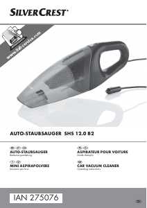 Mode d’emploi SilverCrest IAN 275076 Aspirateur à main