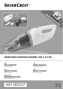 Használati útmutató SilverCrest IAN 285237 Kézi porszívó