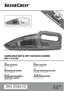 Manual SilverCrest IAN 304610 Aspirator de mână