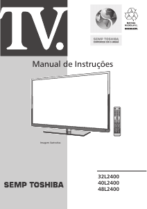 Manual Semp Toshiba 48L2400 Televisor LED