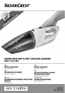 Manual SilverCrest IAN 314894 Aspirator de mână