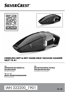 Manual SilverCrest IAN 322200 Aspirator de mână