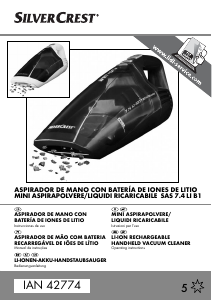 Manual de uso SilverCrest IAN 42774 Aspirador de mano