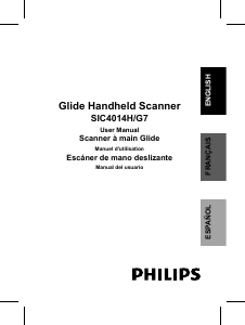 Handleiding Philips SIC4014H Scanner