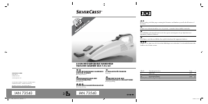 Brugsanvisning SilverCrest IAN 73540 Håndstøvsuger