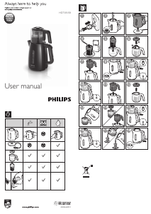 Handleiding Philips HD7301 Theezetapparaat