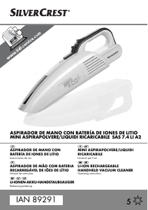 Manual de uso SilverCrest IAN 89291 Aspirador de mano