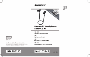 Bruksanvisning SilverCrest IAN 103143 Hörlurar