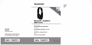 Mode d’emploi SilverCrest IAN 106951 Casque