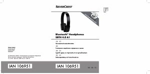 Наръчник SilverCrest IAN 106951 Слушалка