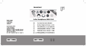 Használati útmutató SilverCrest IAN 114042 Fejhallgató