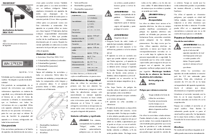 Manual SilverCrest IAN 279329 Auscultador