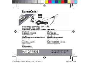 Manual de uso SilverCrest IAN 279808 Auriculares
