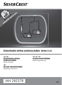 Mode d’emploi SilverCrest IAN 282278 Casque