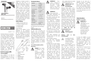 Manual de uso SilverCrest IAN 288641 Auriculares