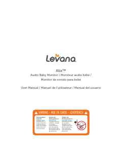 Bruksanvisning Levana Alix Babyvakt