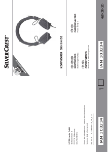 Mode d’emploi SilverCrest IAN 303234 Casque