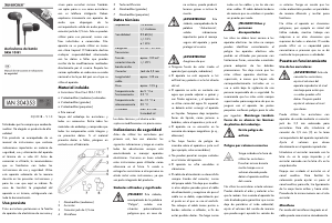 Manual SilverCrest IAN 304353 Auscultador