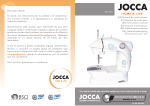 Handleiding Jocca 6642 Naaimachine