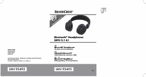 Návod SilverCrest IAN 93495 Slúchadlá