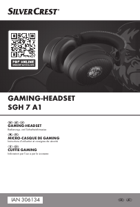 Manuale SilverCrest IAN 306134 Headset