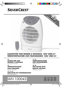 Manual SilverCrest IAN 100043 Aquecedor