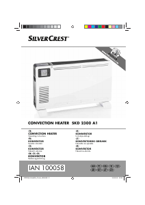 Instrukcja SilverCrest IAN 100058 Ogrzewacz