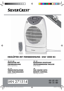 Manuale SilverCrest IAN 271514 Termoventilatore