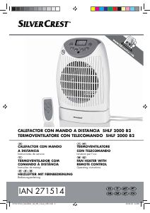 Manual de uso SilverCrest IAN 271514 Calefactor