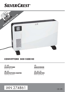 Manuale SilverCrest IAN 274861 Termoventilatore