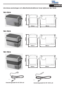 Bruksanvisning Indel Webasto TB51A Kylbox