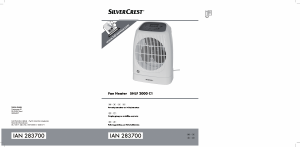 Manual SilverCrest IAN 283700 Heater