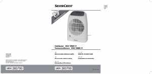 Manuale SilverCrest IAN 283700 Termoventilatore