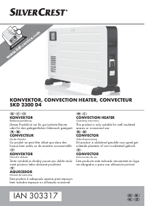 Manual SilverCrest IAN 303317 Heater