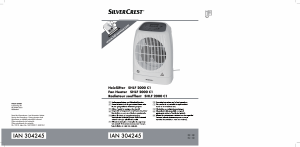 Manual SilverCrest IAN 304245 Heater