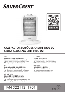 Manual SilverCrest IAN 322112 Heater