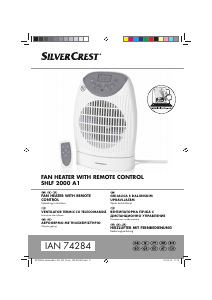 Εγχειρίδιο SilverCrest IAN 74284 Θερμάστρα