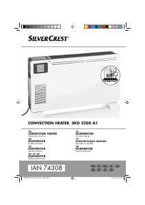 Instrukcja SilverCrest IAN 74308 Ogrzewacz