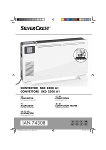 Manual SilverCrest IAN 74308 Aquecedor