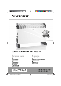 Instrukcja SilverCrest IAN 77967 Ogrzewacz